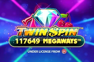 Twin Spin Megaways slot game screenshot